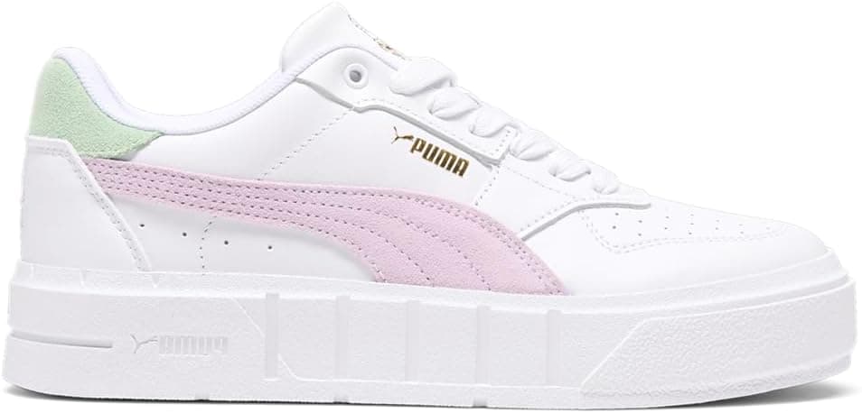 Zapatillas casual PUMA Cali Court New Bloom perforadas con plataforma para mujer